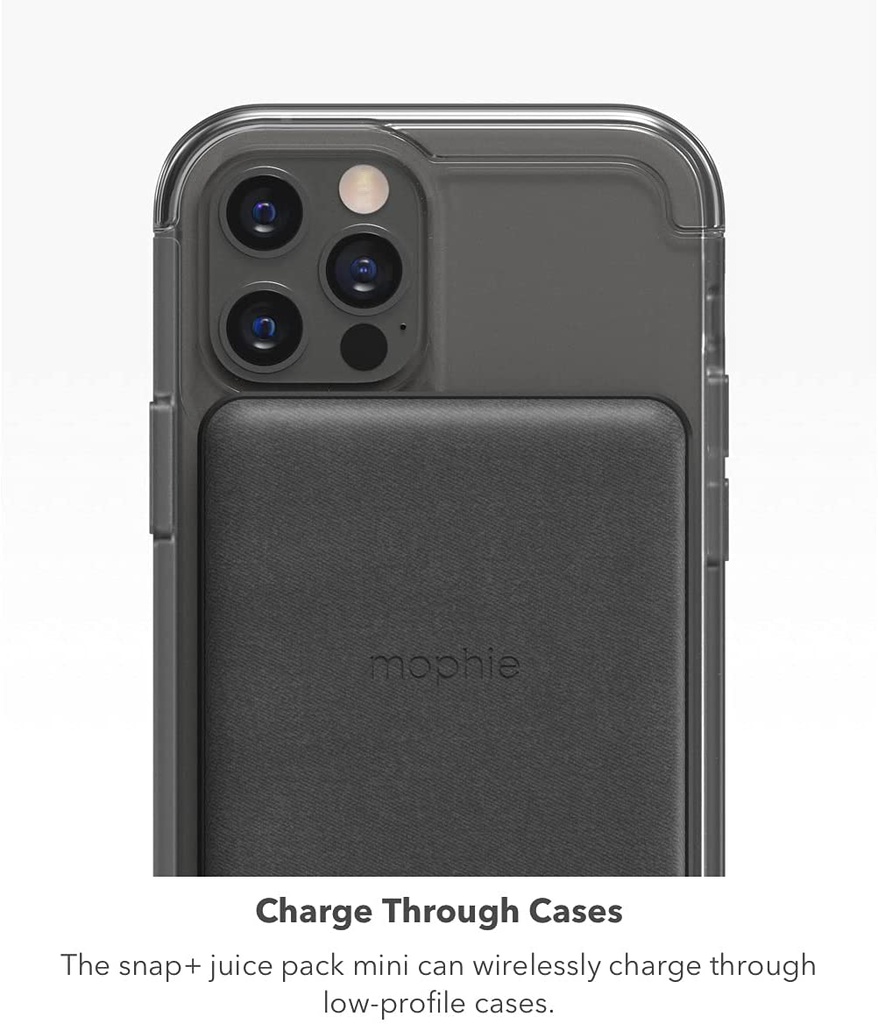 Mophie Snap+ juice pack mini 5k for MagSafe Black JumpPlus